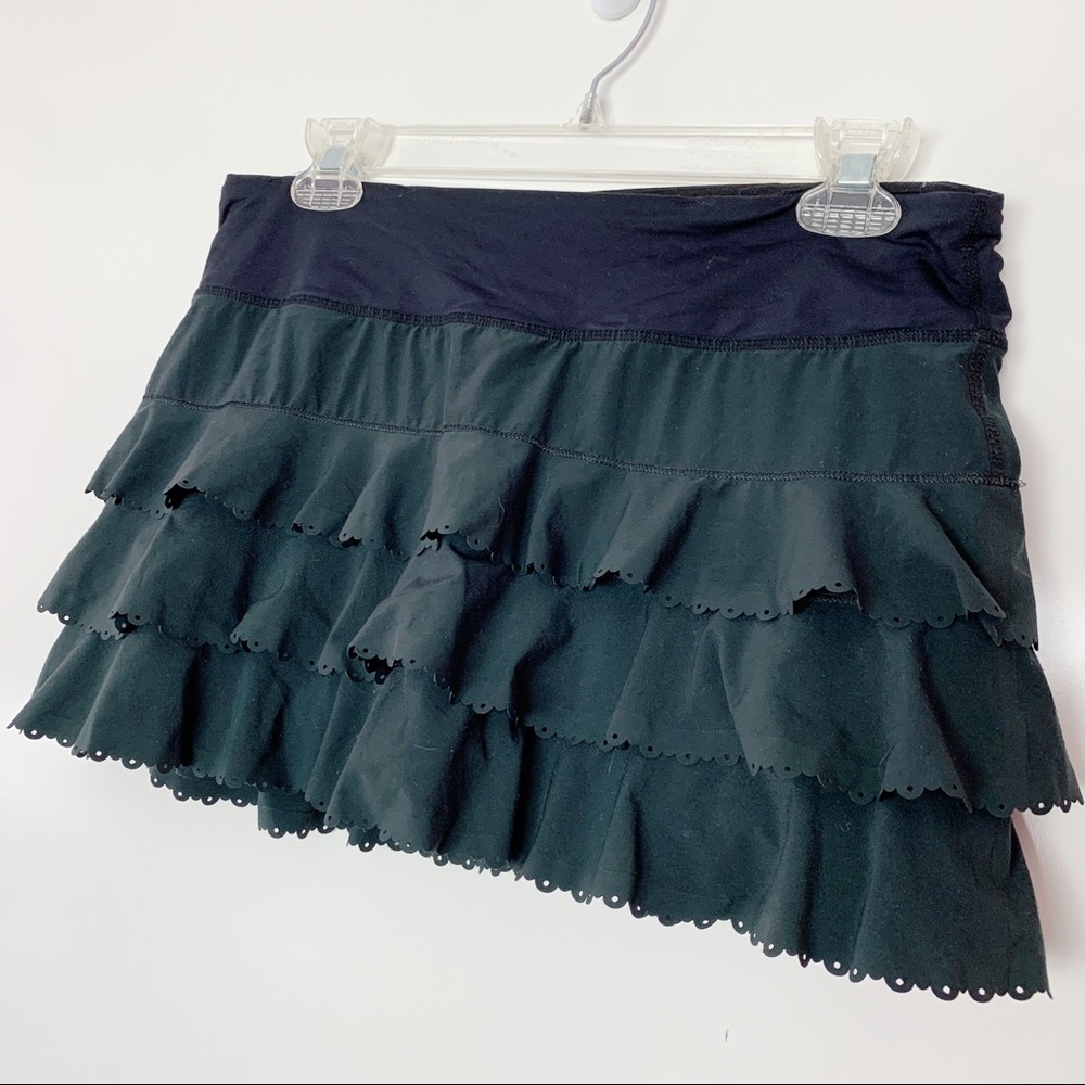 Lululemon Layered Ruffle Athletic Skort Skirt 6
